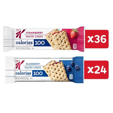 Special K Pastry Crisps, Variety Pack, 60 Ct.